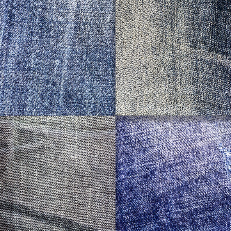Denim Digital Paper Blue Jean Backgrounds Denim Backgrounds Etsy