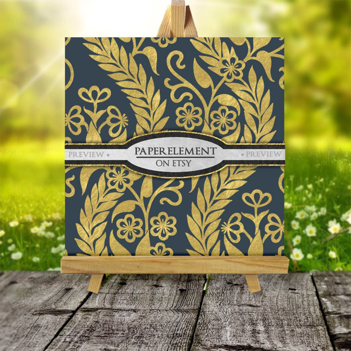 Charcoal Gray and Gold Digital Paper Gold and Gray Digital Etsy