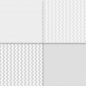 Silver Chevron Digital Paper Pack Silver Scrapbook Paper Chevron Stripes Wedding Patterns Pale Gray Commercial Use Seamless Graphics image 5