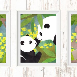 Ours des familles, ours de Koala, ours Panda, ours brun, chambre de bebe, la Chambre des enfants, Decor, ours, forêt, Jungle