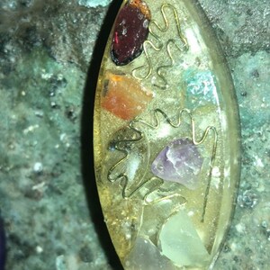 Handmade Stunning Orgonite Pendant - Handmade Pendant #13 in Handmade Jewelry Collection