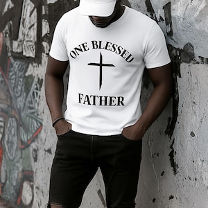 Ein gesegneter Vater png, Christlicher Vater png, Vatertag png, Bibelvers png, Varsity png, Papa png, Papa Sublimation, Christlich png