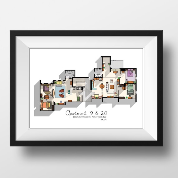 friends tv show apartment
