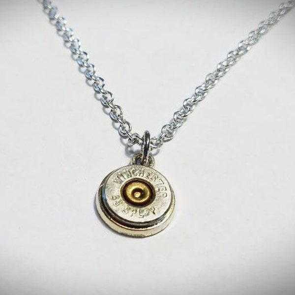 Winchester Unisex Bullet Pendants / Bullet Accessories / Bullet Jewelry Gifts / Sporting Necklaces / Nickel Free Pendants / Hypoallergenic.