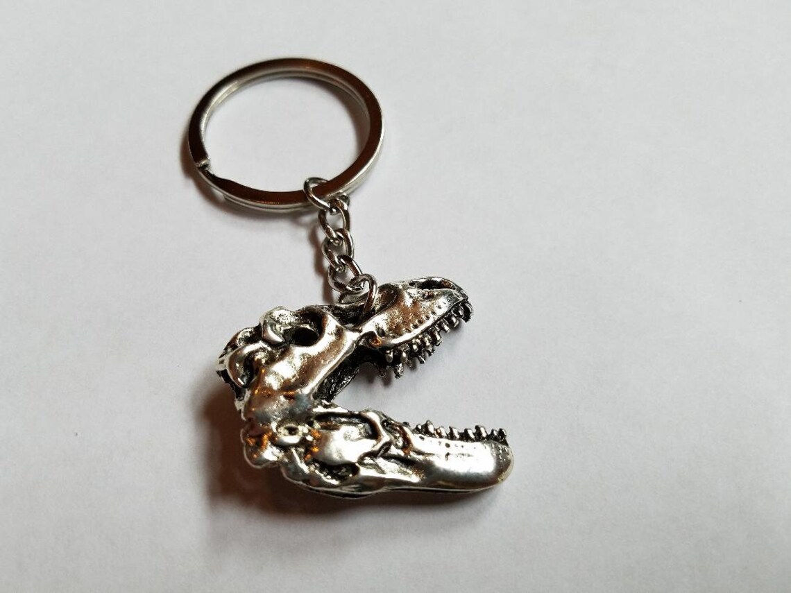 Dinosaur Unisex Keychain / T-Rex Prehistoric Accessories / | Etsy