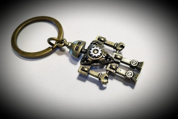 Repurposed Designer Keychain 
