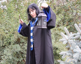 Harry Potter inspired Cloak Adult and kids sizes~ MADE TO ORDER ~ One size fits most~ includes wand pocket~ perfect gift or Cosplay piece