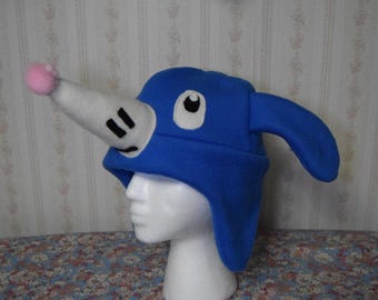 Popplio Pokemon Fleece hat ~ great fandom gift for Halloween, birthday and christmas sun and moon game