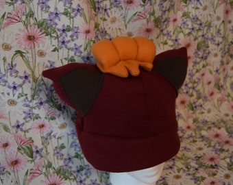 Vulpix Pokemon Fleece hat
