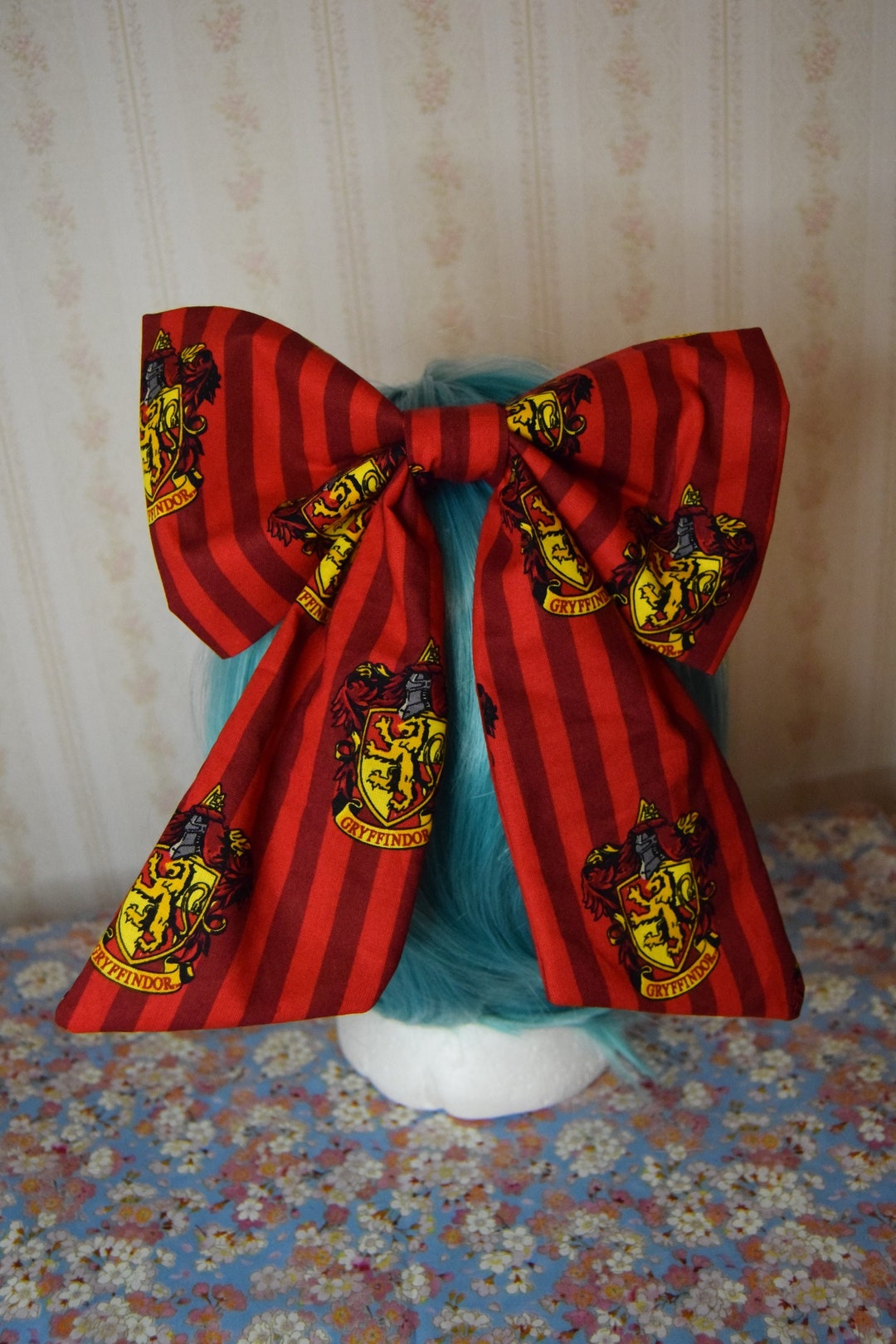 Gryffindor Hair Bow ~ Harry Potter House ~ Great Gift and Lolita ...