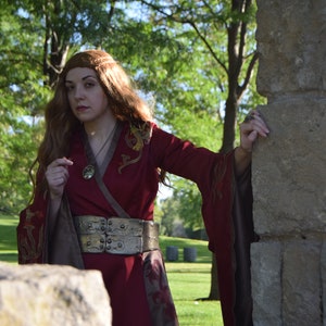 Cersei Lannister Dress Cosplay~ Red, Blue or Purple design~ Handmade~ Belt NOT INCLUDED