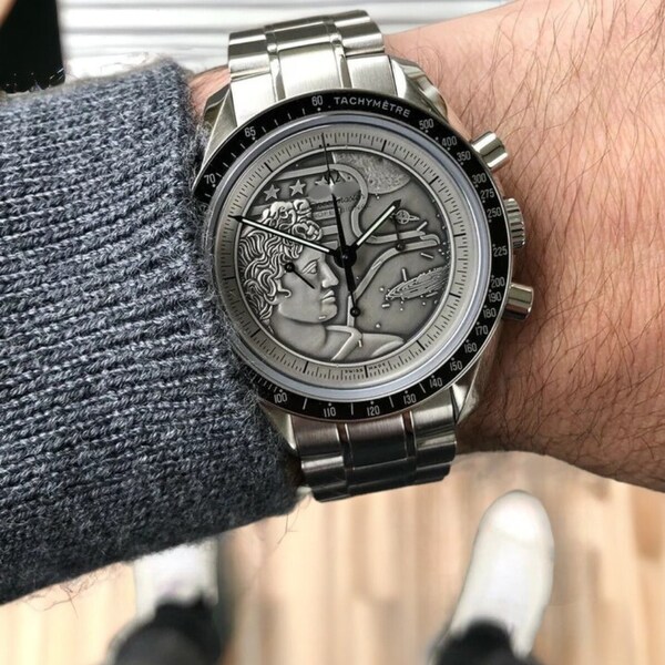 42 mm OM 40th Anniversary Speedmaster Moonwatch “Apollo XVII” Watch