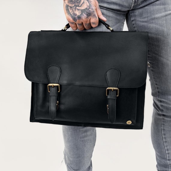 etsy leather satchel