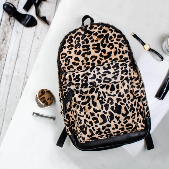 虎*様 glad news leopard backpack Amazon.com: Leopard with Bows Backpack for Women Anti Theft