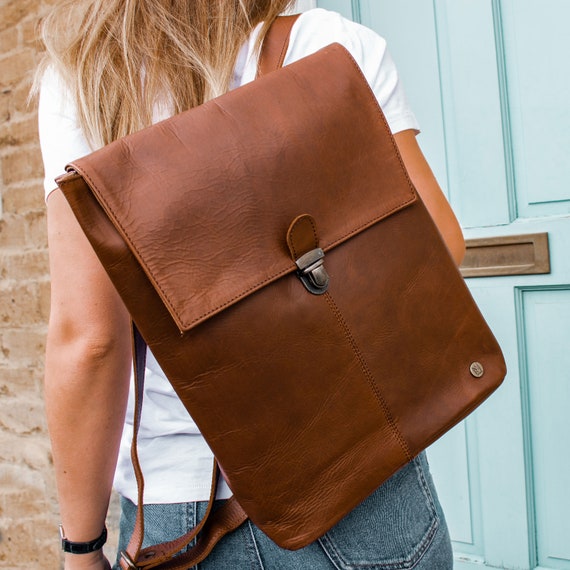 Personalized Brown Leather Duffle & Wash Bag Gift Set – MAHI Leather