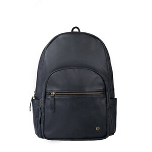 Black Leather Changing diaper Backpack unisex Premium Leather Baby Bag Perfect for Pram New Parents Mums Dads Grans and Grandads Etsy UK