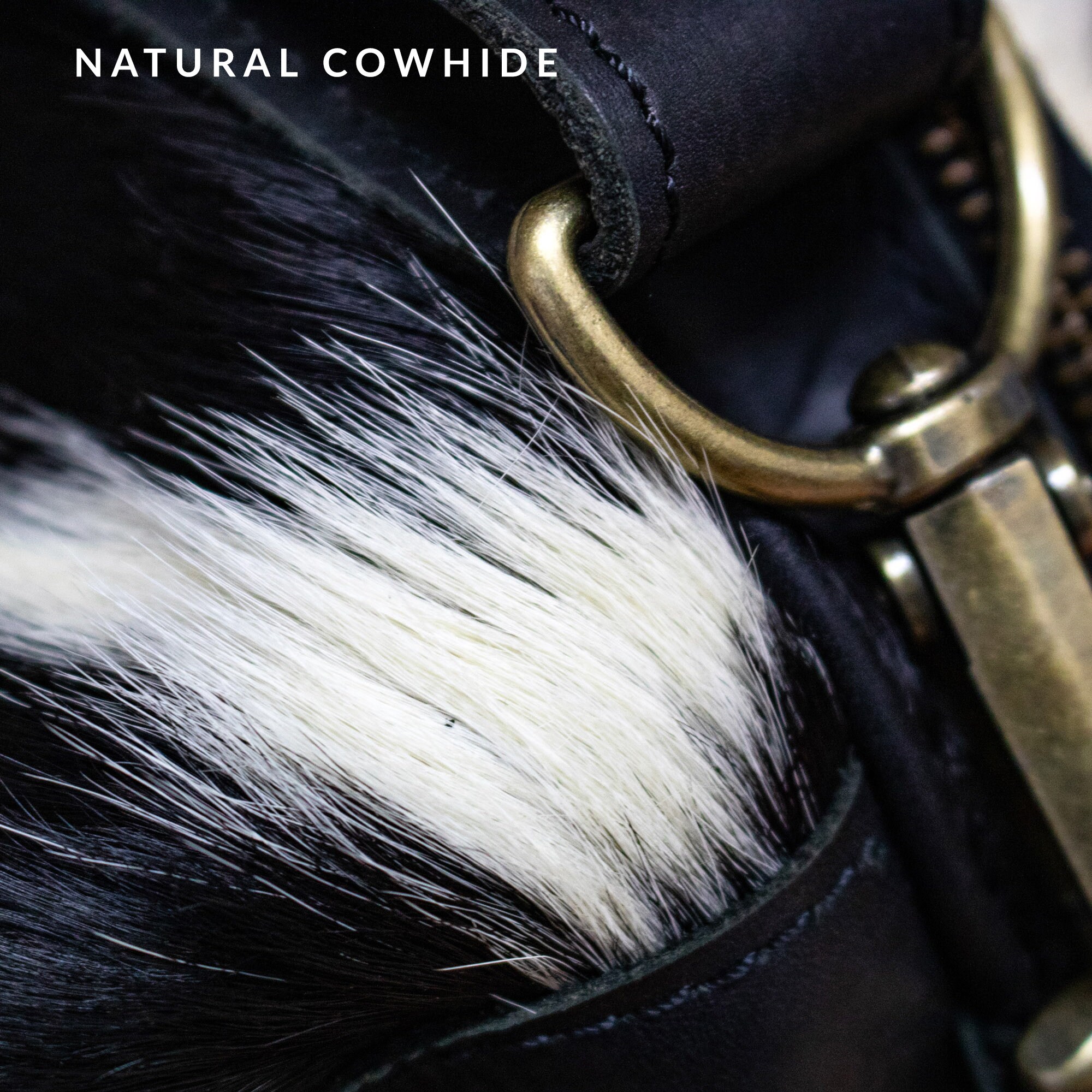 Cowhide Gift Set For Her with Matching Holdall Purse & Etsy