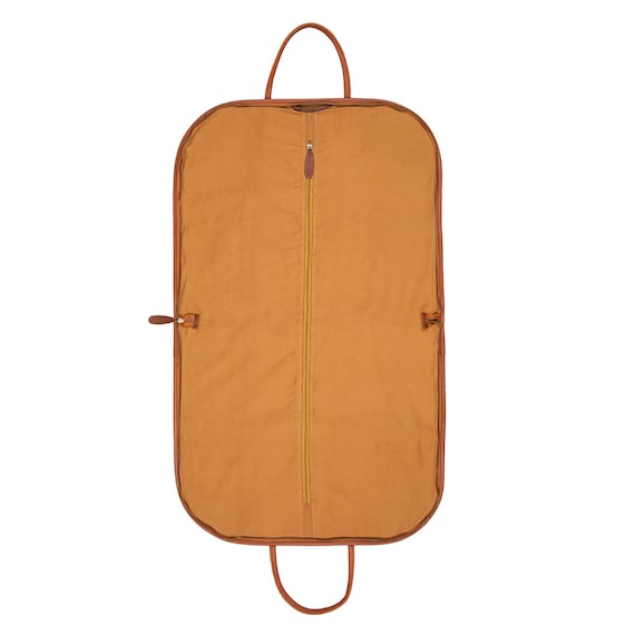 leather garment carrier