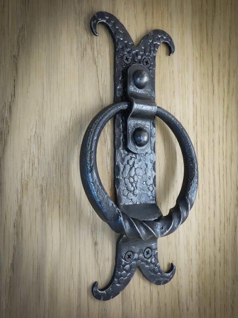 Door knocker.Blacksmith hand Etsy