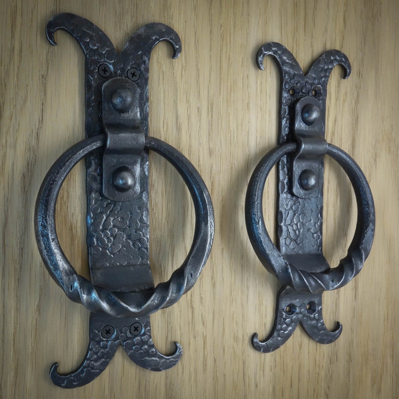 Door knocker.Blacksmith hand Etsy