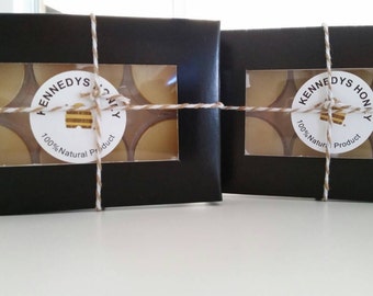 100% Australian Beeswax Tealight Candles - Set of 6