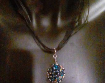 Bodacious pendant necklace and drop earrings