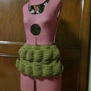No Sew Egg Apron 3 Sizes Crochet Pattern 
