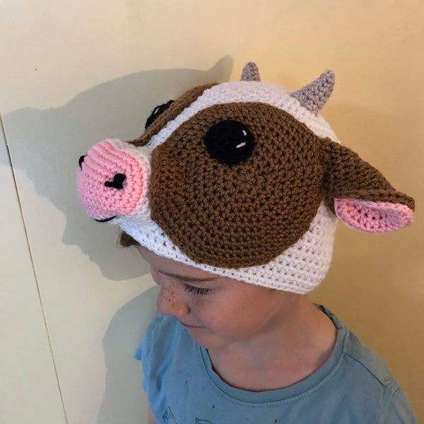 bonnet de chapeau de vache