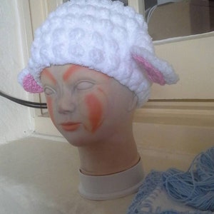Lamb sheep hat beanie
