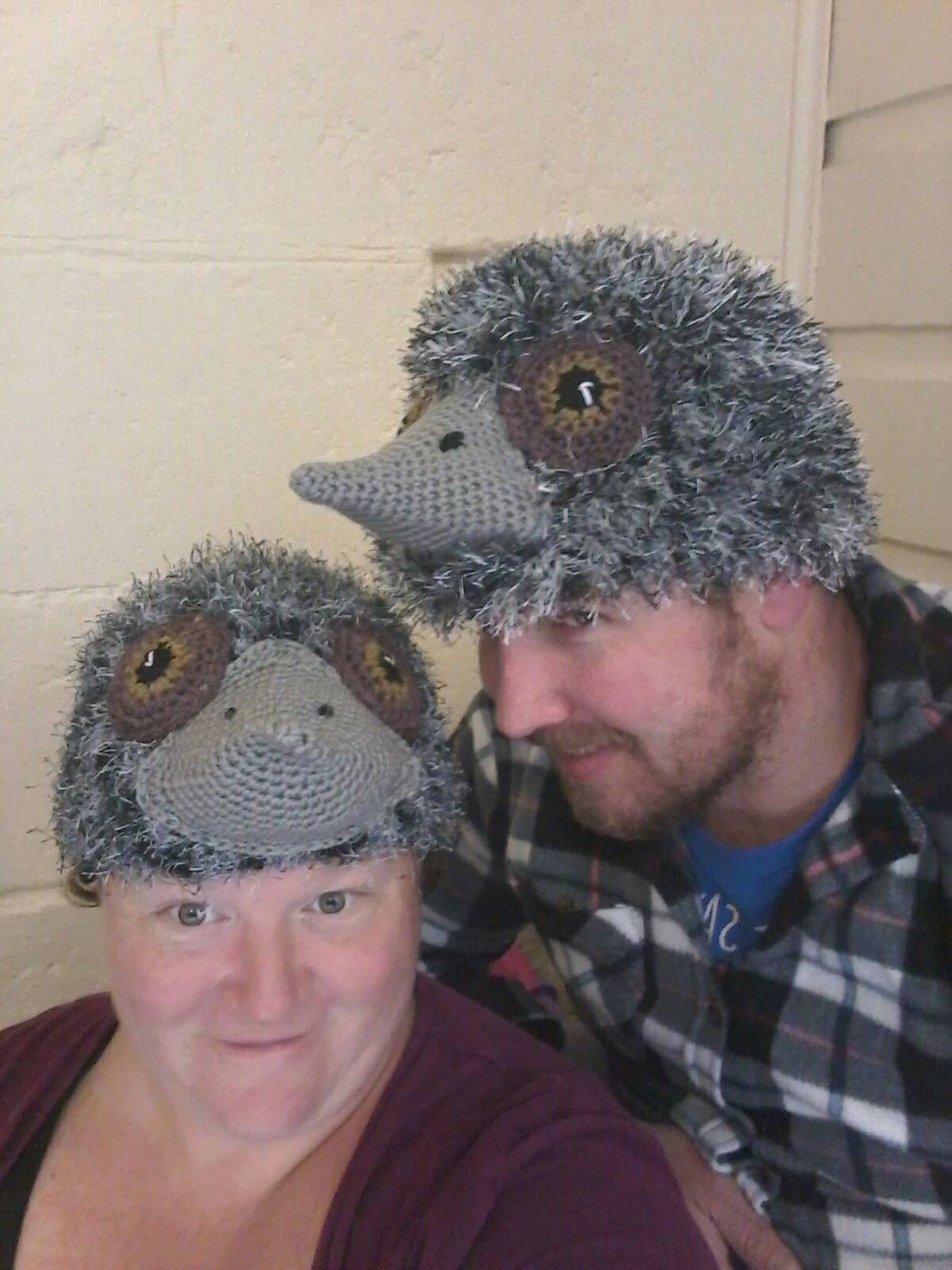 Emu hat beanie fluffy australian native bird hat Etsy