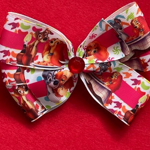 Dogs Lady and the Tramp Hair Bow