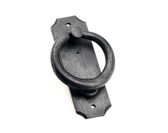 Steel door knocker. Hand forged from mild steel.