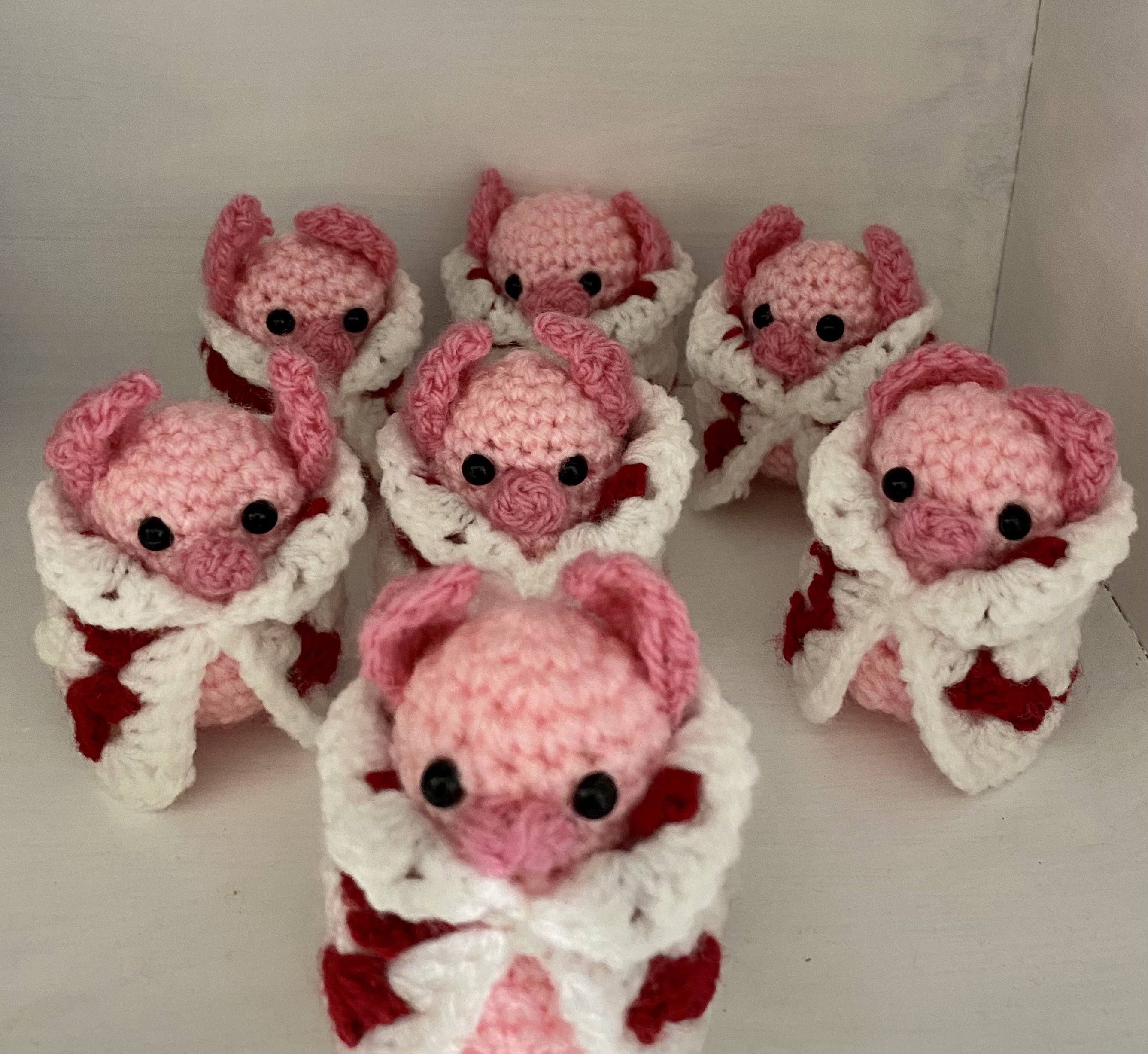 Crochet Pattern for a Pig in a Blanket Perfect for Christmas Etsy