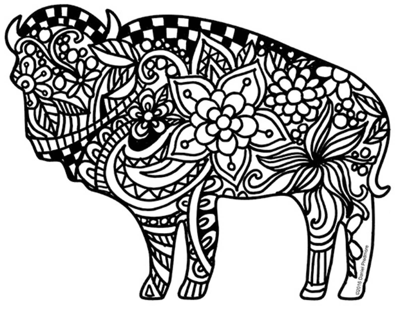 Buffalo NY Digital Coloring Book - Etsy
