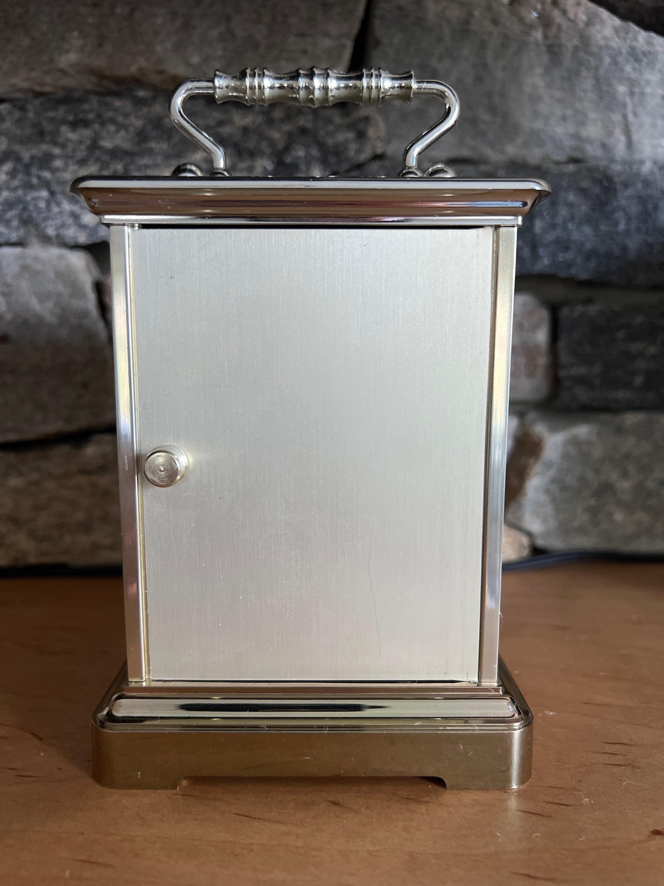 Vintage Brass Seth Thomas Quartz Clock Desk Mantel Set Etsy