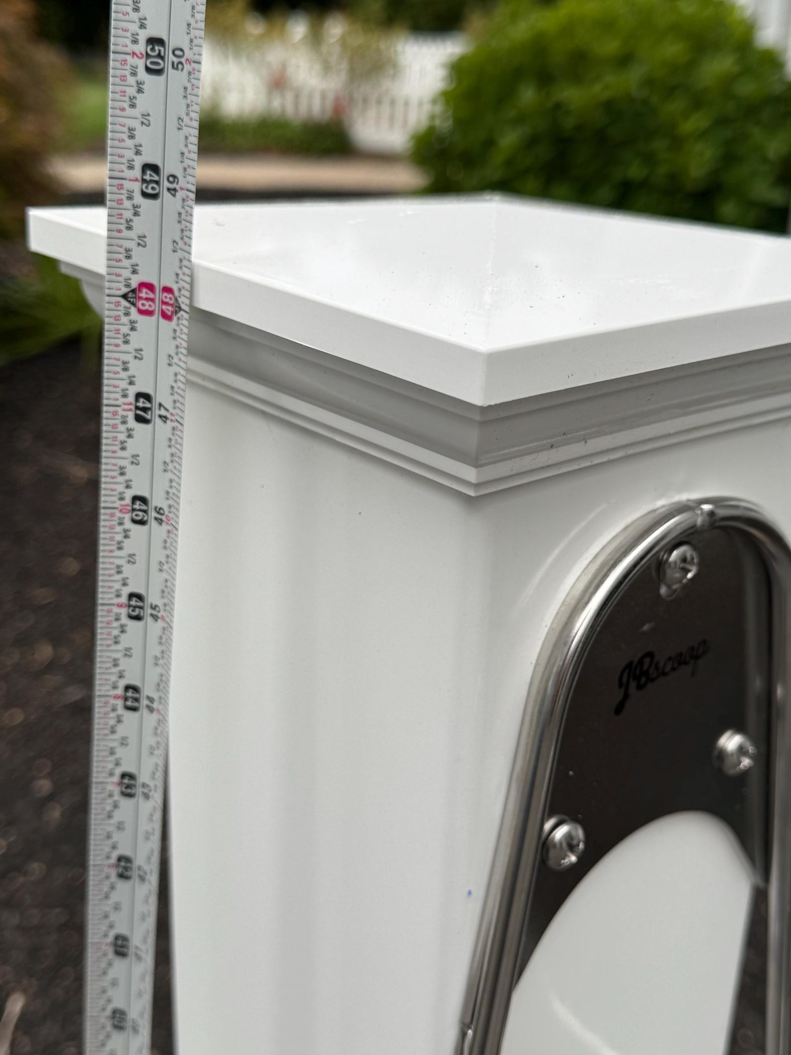 Freestanding Hose Stand With Spigot | Decorative Post to Hold Garden ...