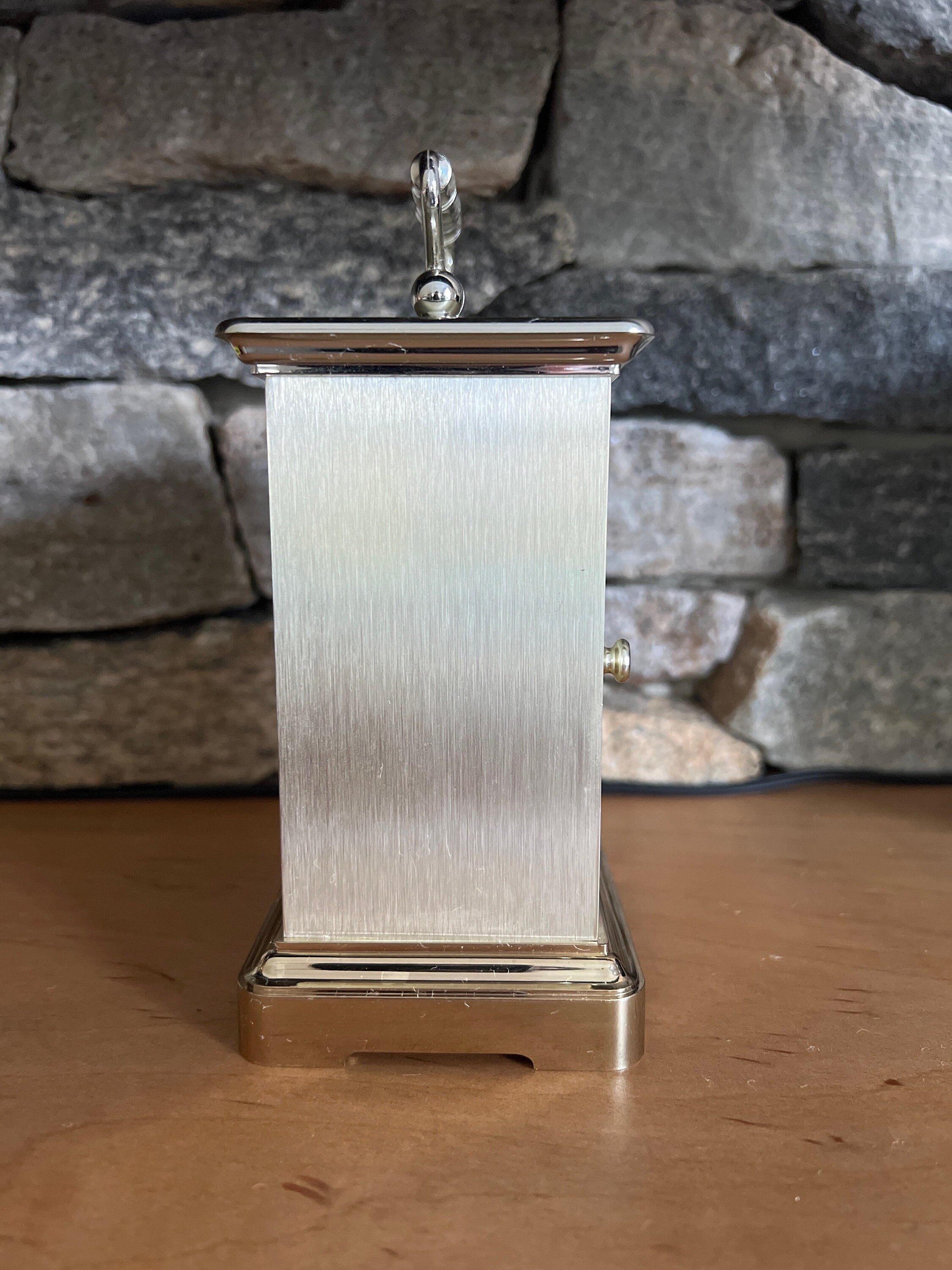 Vintage Brass Seth Thomas Quartz Clock Desk Mantel Set Etsy