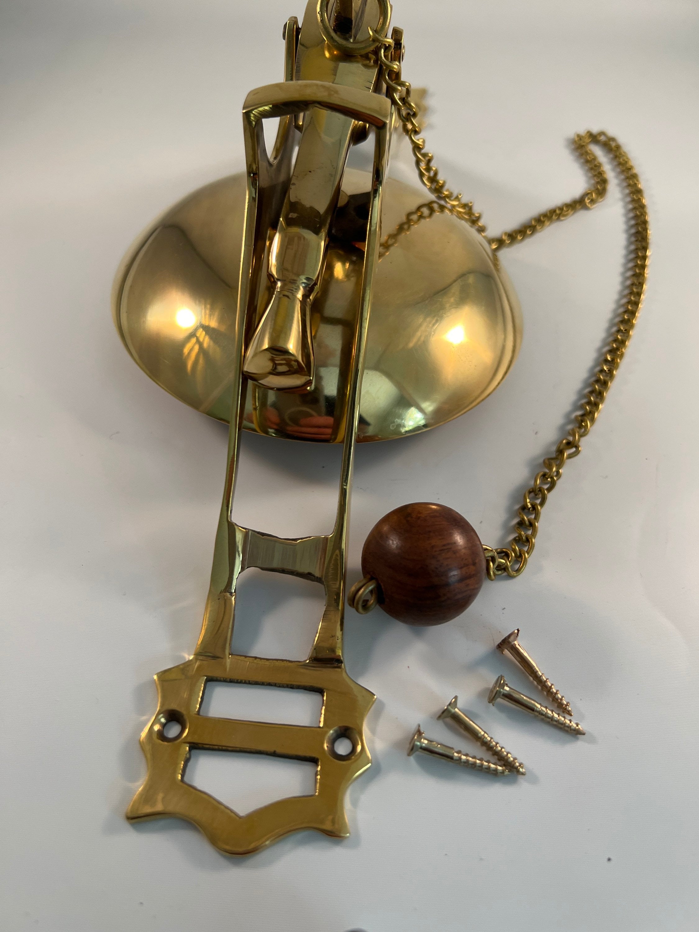 Cable Car Bell | San Francisco Trolley Bell Replica | Brass