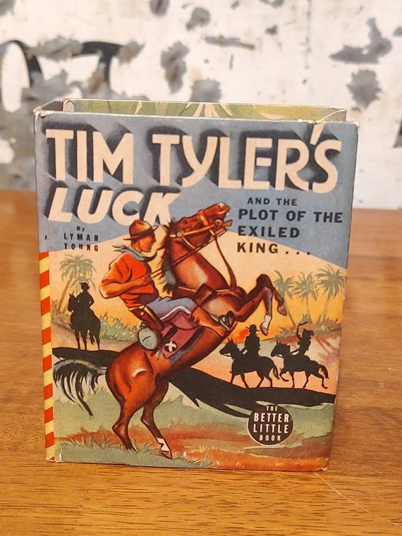 Kæmpe stor Initiativ fusion 1939 Big Little Book Tim Tyler's Luck and the Plot of the - Etsy