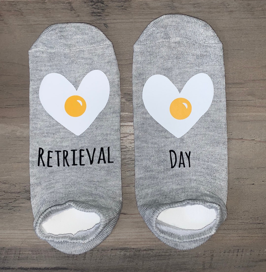 Retrieval Day Socks IVF/IUI/TTC Fertility Socks Apparel/accessories Etsy
