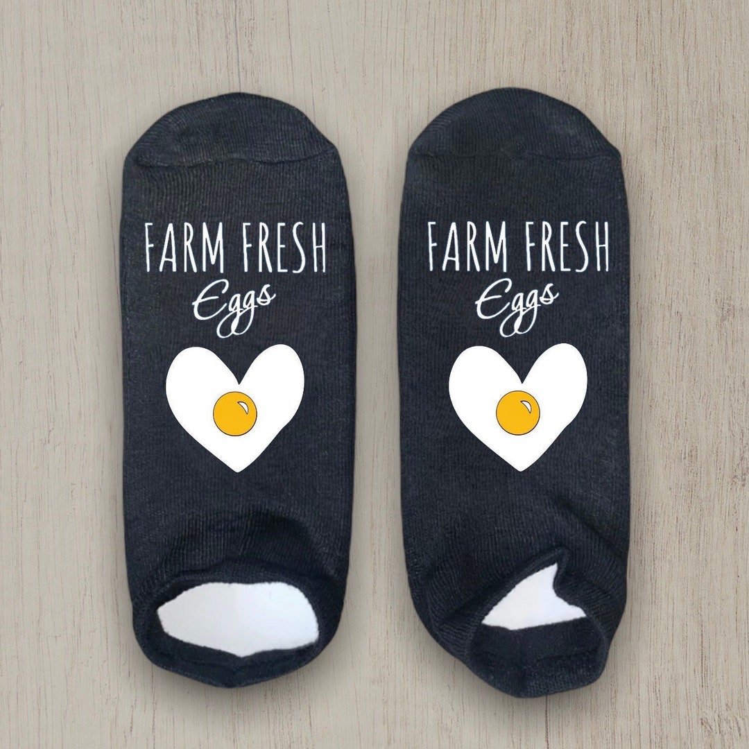 Farm Fresh Eggs Socks IVF/IUI/TTC Fertility Retrieval Socks Apparel