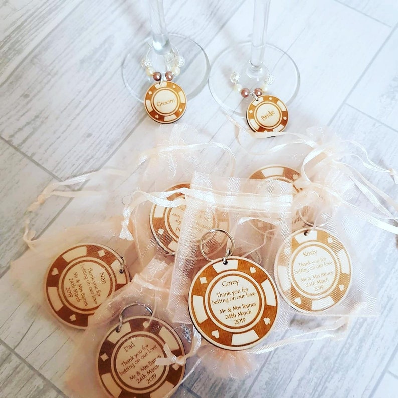 Poker Chips Las Vegas Theme Casino Theme Poker Favours Etsy