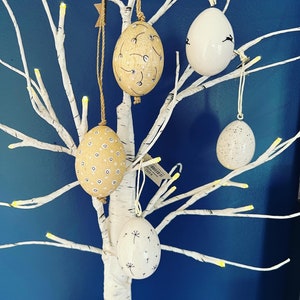 Easter Eggs Decorations, Spring Decor, Easter Decor, Ceramic Eggs, Wooden Eggs, Home Decor, Easter Tree Decoration, Easter Tree decoration