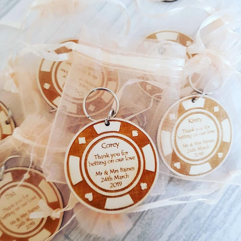 Poker Chips Las Vegas Theme Casino Theme Poker Favours Etsy