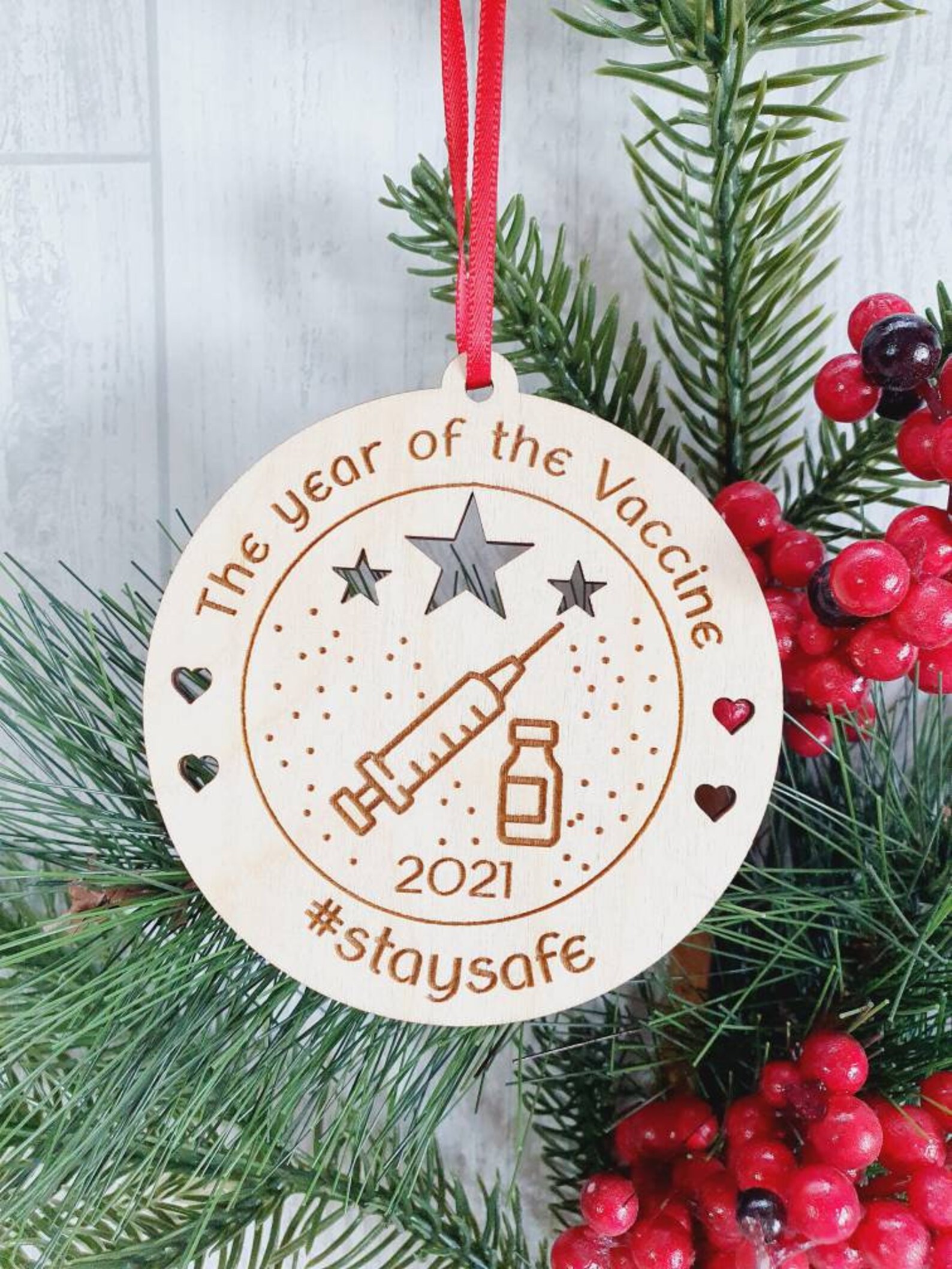 Lockdown Christmas Bauble Keepsake Bauble Christmas Etsy