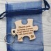 Jigsaw wedding favors, wedding favors, jigsaw puzzle piece keyrings, jigsaw keyrings, puzzle piece keyring, party favours, gifts mementos