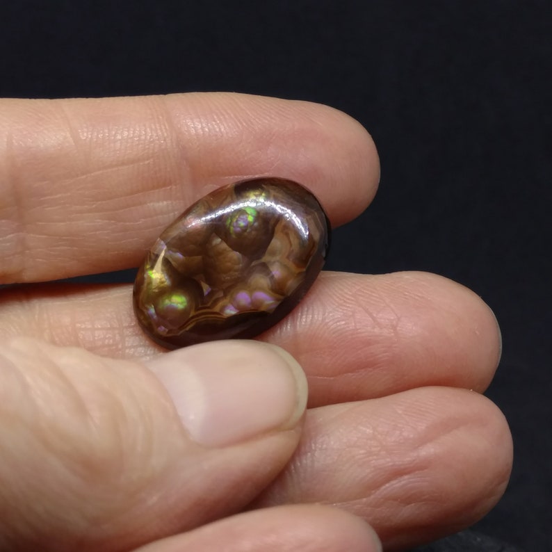 Mexican Fire Agate 13.9ct Oval Loose Gem for Custom Jewelry Design