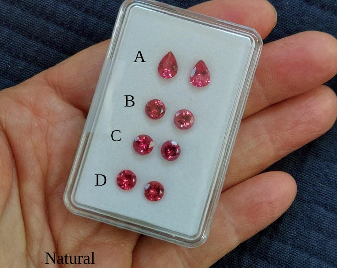 Featured listing image: Tanzanian Spinels (Mahenge) Loose Gemstone Pairs