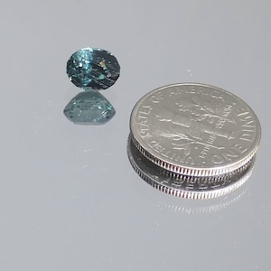 Oval Teal Green Montana Sapphire 2.02ct. Loose Gem for a Custom Ring or Pendant