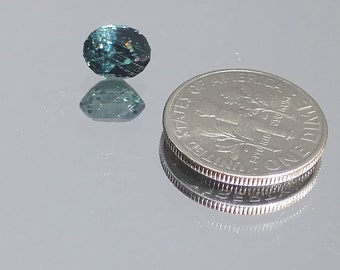 Oval Teal Green Montana Sapphire 2.02ct. Loose Gem for a Custom Ring or Pendant